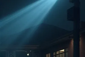 深巷灯笼封面，青石板巷与成排灯笼